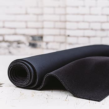 Neopreen 1 kant velcro op rol